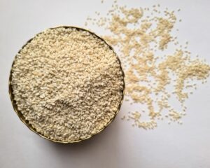 Sezama sēklas ZERO WASTE LESS WASTE KUULE.LV BEZIEPAKOJUMA VEIKALS