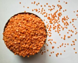 LĒCAS SARKANĀS, šķeltas ZERO WASTE LESS WASTE KUULE.LV BEZIEPAKOJUMA VEIKALS