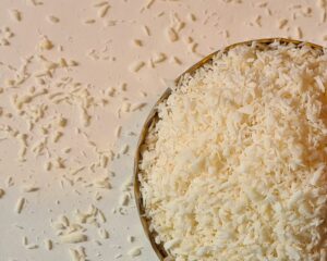 KOKOSRIEKSTU SKAIDIŅAS ZERO WASTE LESS WASTE KUULE.LV BEZIEPAKOJUMA VEIKALS