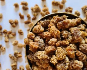 ZĪDKOKA OGAS, kaltētas ZERO WASTE LESS WASTE KUULE.LV BEZIEPAKOJUMA VEIKALS