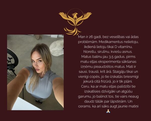 KOMPLEKTS MATU AUGŠANAI eļļa ar rozmarīnu, cinks un magnijs