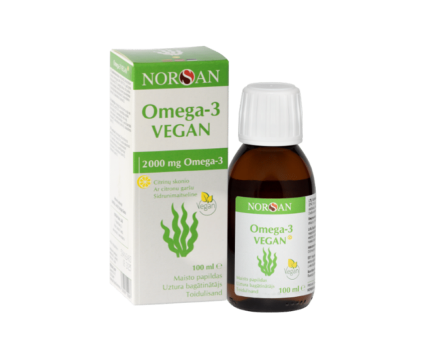 OMEGA-3 VEGAN eļļa, 100ml