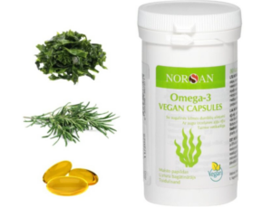 OMEGA-3 VEGAN kapsulas